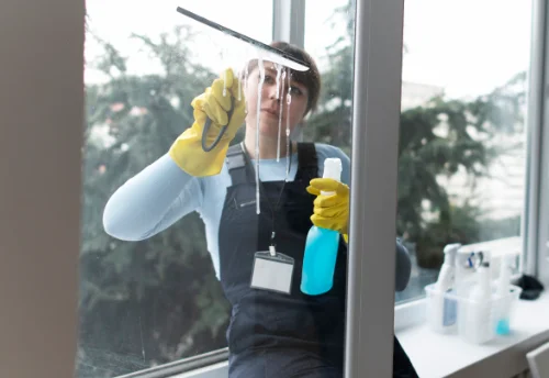 Nettoyage de vitres intérieures et extérieures à Saint-Fiel